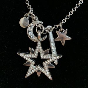 Moon & Stars Charm Necklace